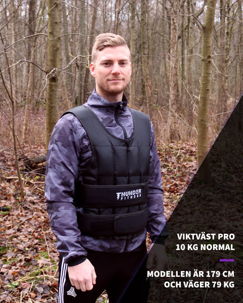 Viktväst PRO 10 kg Normal