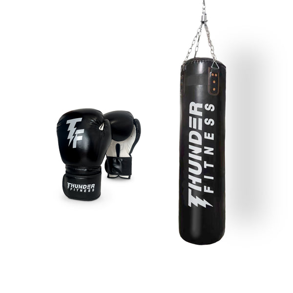 Boxningssäck 35 kg & Boxhandskar Set