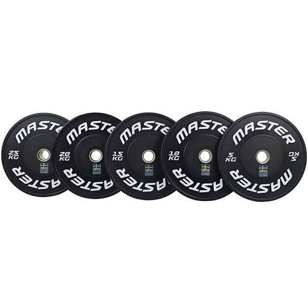 Bumpervikter mellan 5 och 5 kg