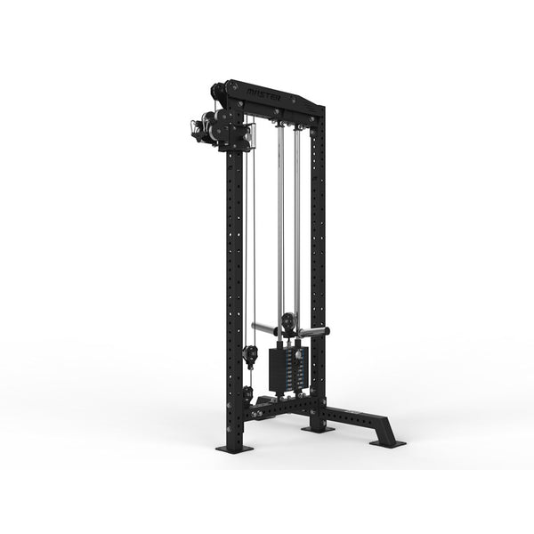 Denna kabelmaskin har en maxbelastning på 450 kg