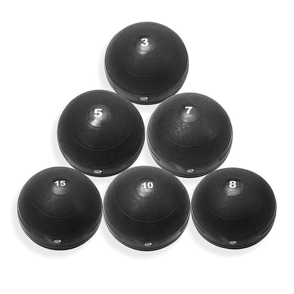 Slamballs i 8 olika vikter från 3 kg till 25 kg
