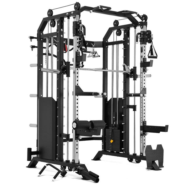 X19 är en smithmaskin, half rack och cable cross i ett